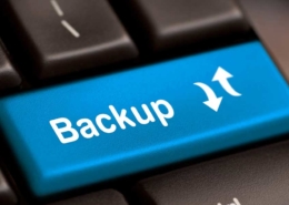 Backup button on computer keyboard